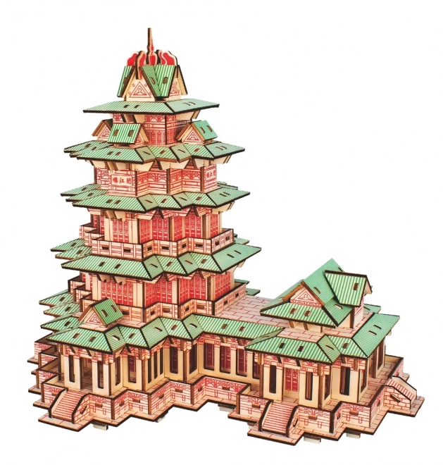 YueJiang torony fa 3D puzzle