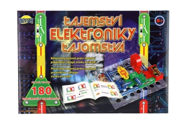 Elektronikai Rejtély Építőkészlet 180 Kísérlet