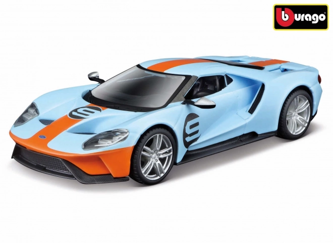 Bburago Ford GT 2019 Heritage Edition autómodell