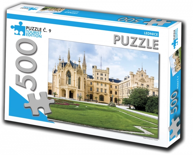 Turista kiadás puzzle Lednice 500 darabos