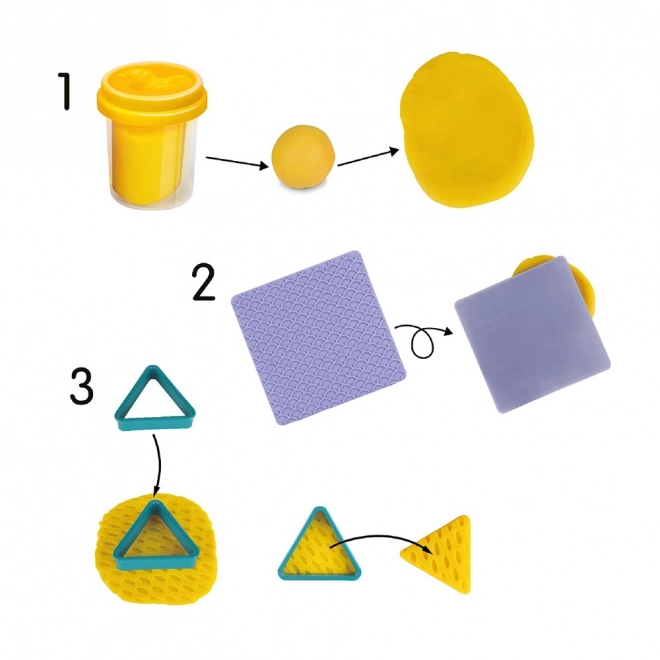 Plastusi játék szett - Geometriai formák