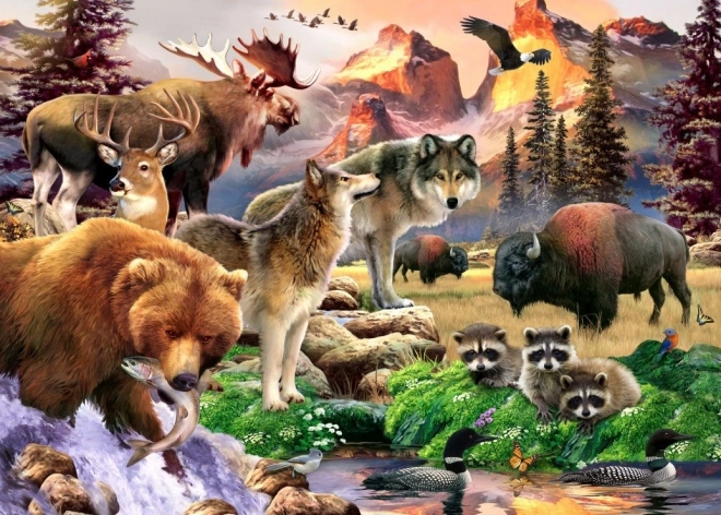 Puzzle Természet 500 darab