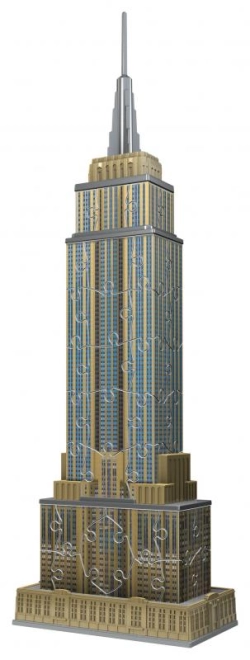 Részletgazdag Empire State Building miniatűr