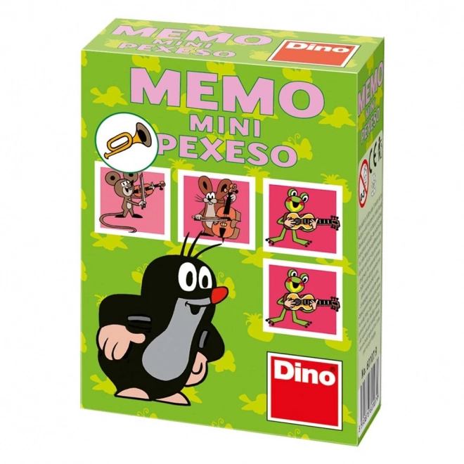 Dino mini memória játék Kisvakond mintával