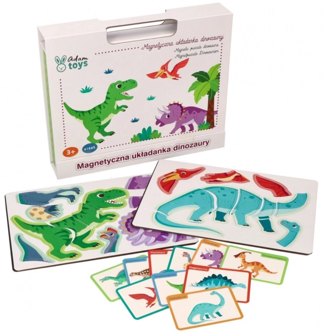 Mágneses dinoszaurusz puzzle