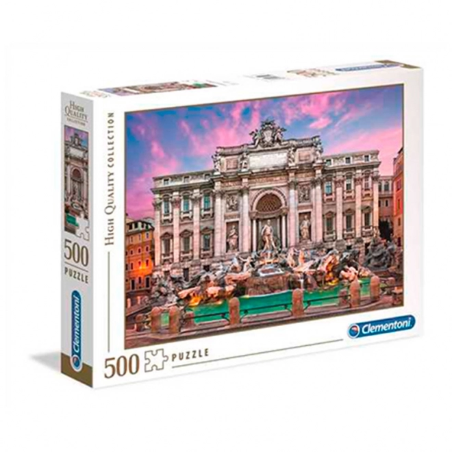 Trevi-kút Puzzle Olaszország 500 darab