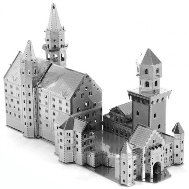 Neuschwanstein kastély 3D Metal Earth puzzle