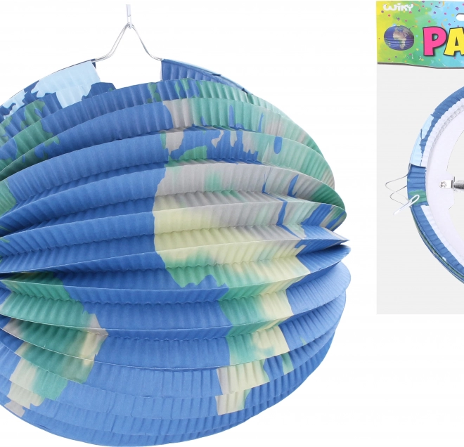 Földgömb lámpion 25 cm