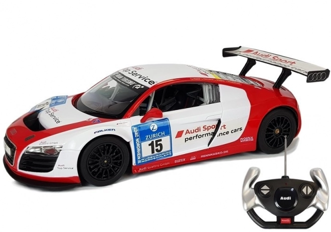 Távirányítós Audi R8 LMS Versenyautó 1:14 Mértékben