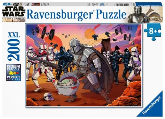 Ravensburger: mandalorian XXL puzzle 200 darabos