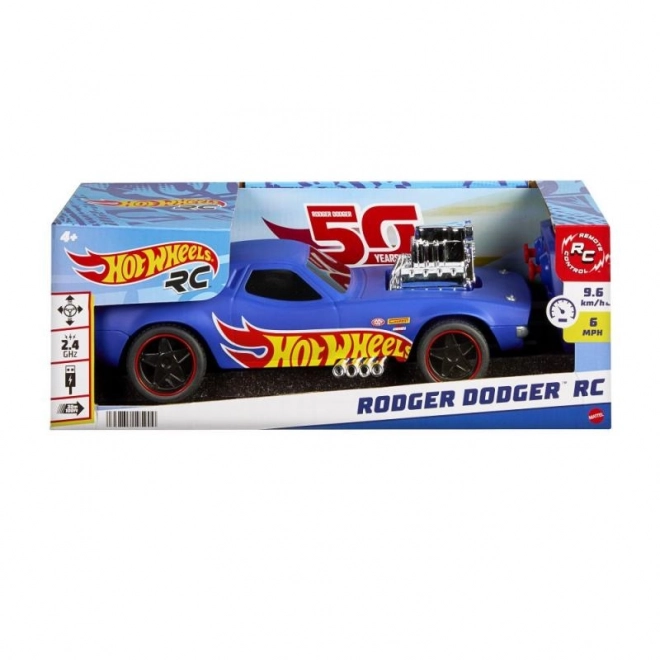 Távirányítós autó Hot Wheels Rodger Dodger 1:16