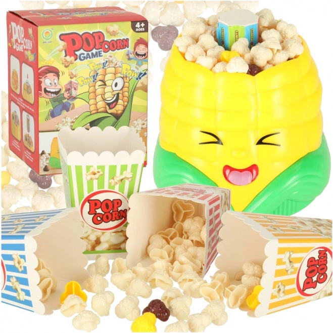 Ügyességi játék Fogd meg a popcornt 4 játékosnak