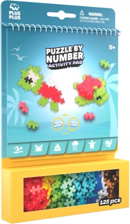 Plus-Plus Activity Ocean építőkészlet 12 az 1-ben