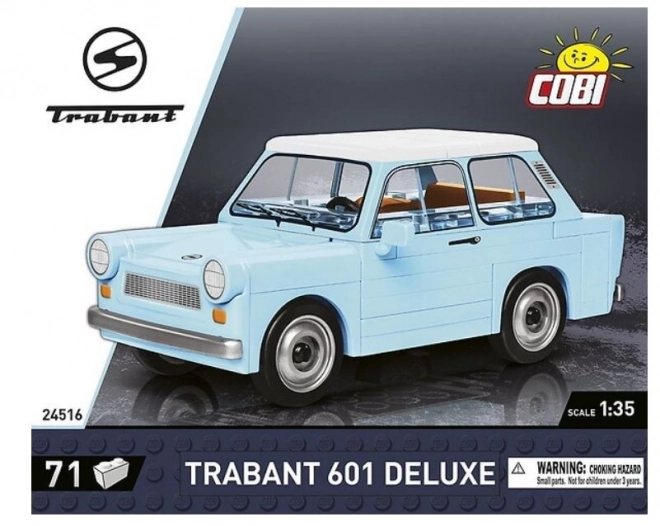 Trabant 601 deluxe építőkészlet