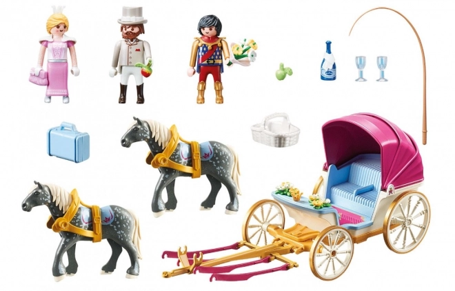 Playmobil princess romantikus hintó