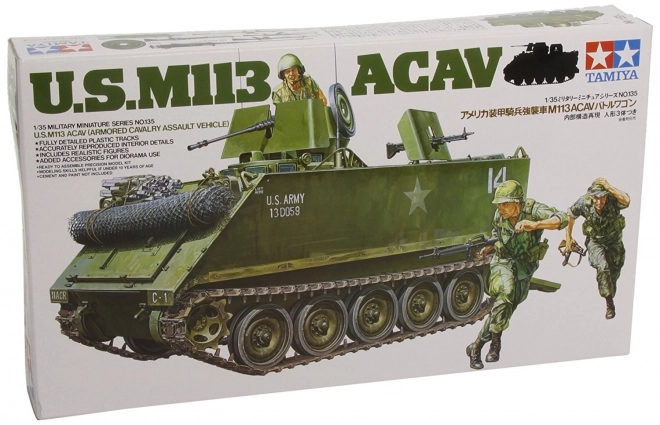 Amerikai M113 ACAV harci jármű modellkészlet
