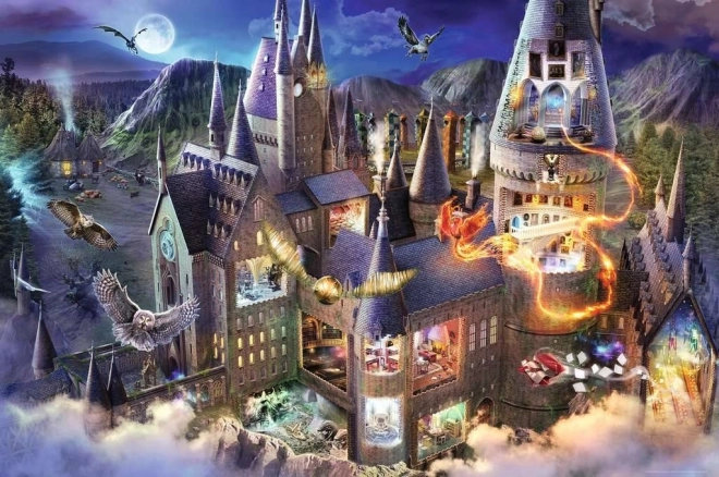 Harry Potter Bradavari Vár 3000 darabos puzzle