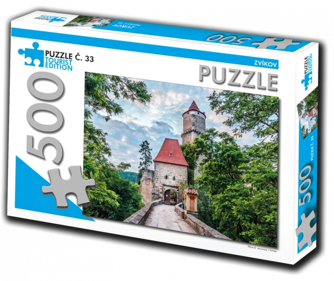 Turisták kiadás Zvíkov puzzle 500 darabos