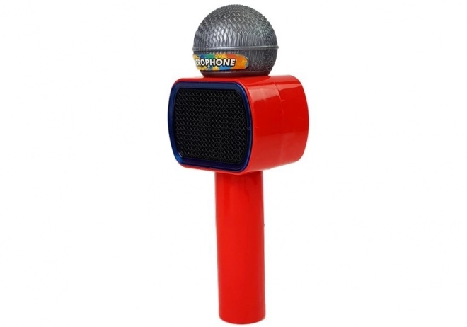 Gyerek Vezeték Nélküli Karaoke Mikrofon Bluetooth Vörös