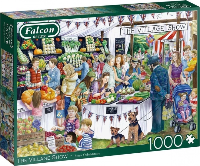 Falcon zöldségkiállítás puzzle 1000 darabos