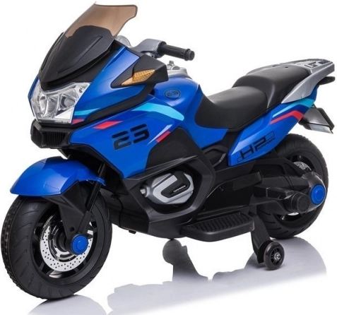 Gyermek akkumulátoros motorkerékpár Kék