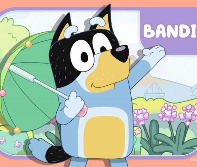 Az első Bluey puzzle-m
