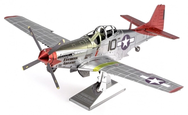 Metal Earth 3D puzzle Tuskegee Airmen P-51D Mustang