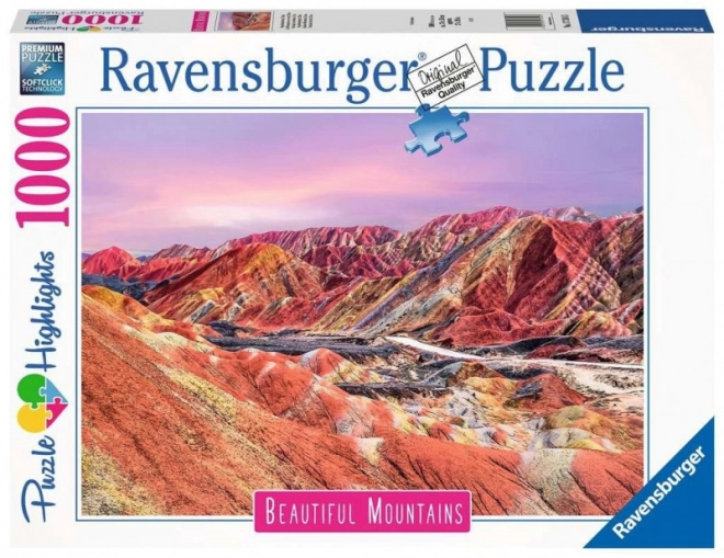 Ravensburger Szivárvány-hegyek puzzle 1000 darabos