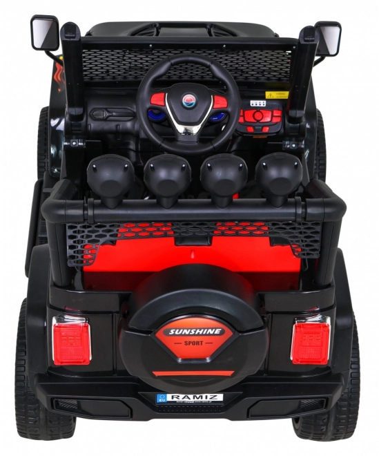 Terén jármű Raptor Drifter Flames + Távirányítás + Hajtás 4x4 + Tároló hely + Lassú indítás + MP3 LED
