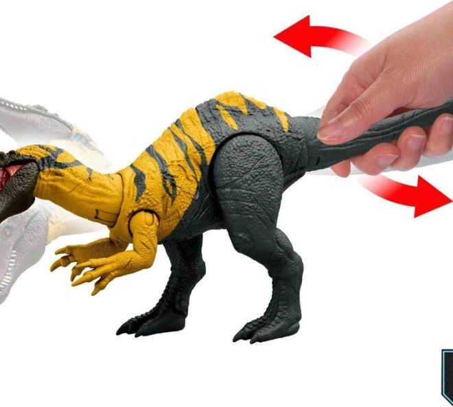 Dinoszaurusz figura Ceratosuchops Jurassic World vad üvöltéssel és mozgó részekkel