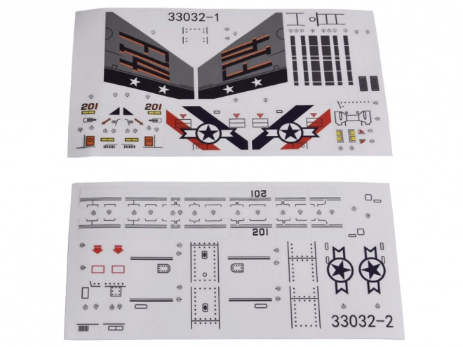 F-14 Tomcat technikai építőkocka szett