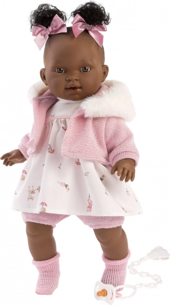 Llorens Diara realisztikus baba hangokkal 38 cm