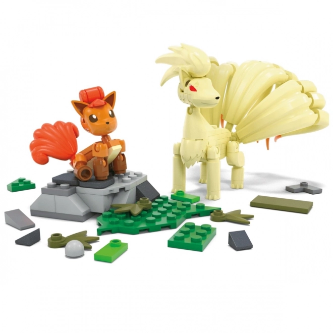 Mega Pokémon vulpix evolúció építőkészlet