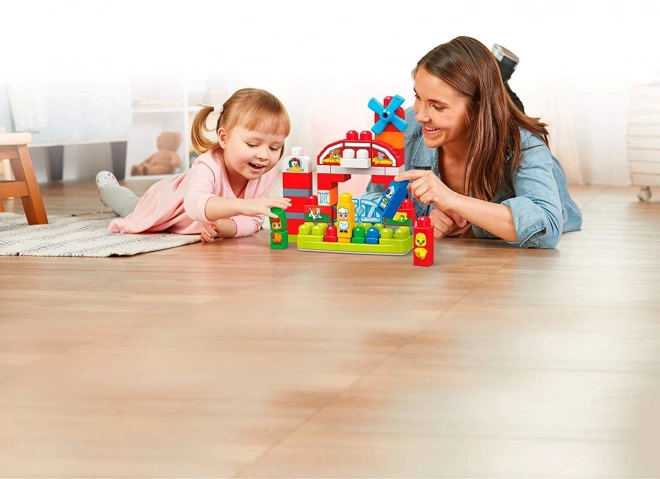 Mega Bloks zenélő farm készlet