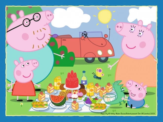 Ravensburger Peppa malac: Szórakoztató napok 4 az 1-ben puzzle