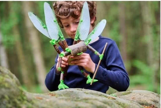 Terra Kids építőkészlet erdei hősök