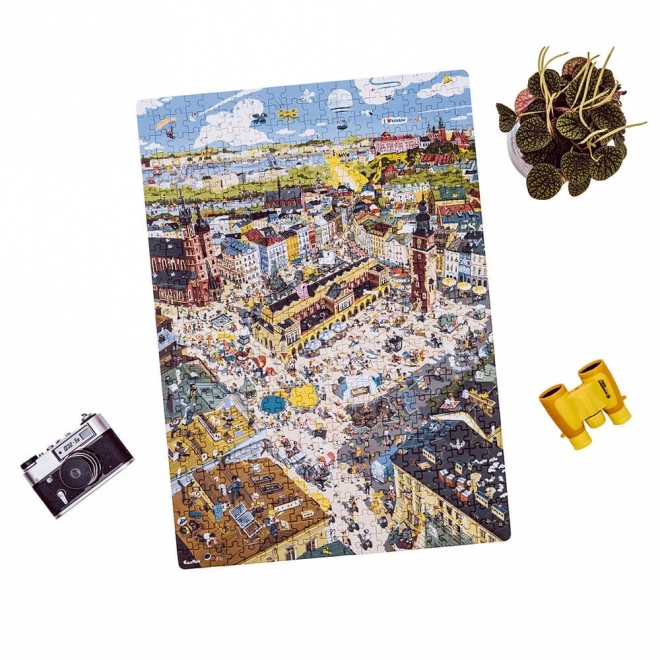 Puzzlove krakkói város puzzle 500 darabos