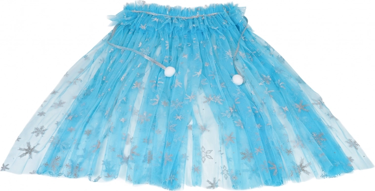 Könnyű tüllszoknya hópelyhekkel