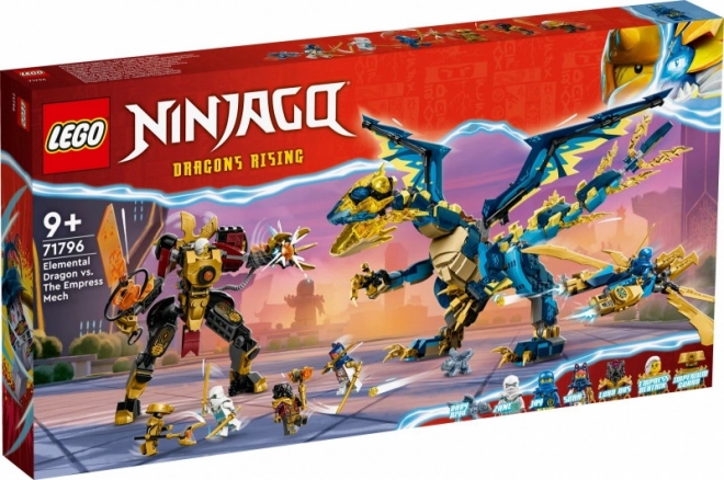 Lego ninjago elem sárkány a császárnő robotja ellen