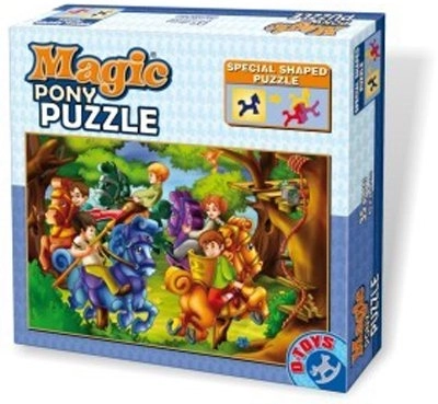 D-TOYS lovagok puzzle 35 darabos