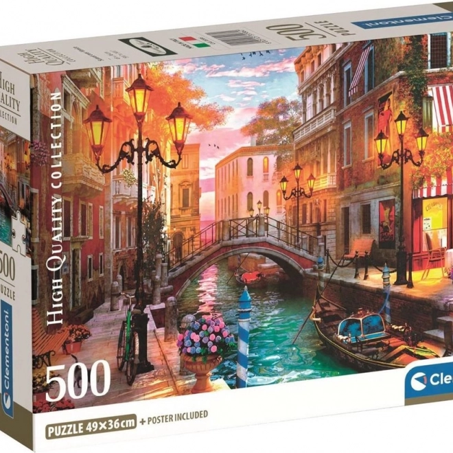 Clementoni Puzzle Naplemente Velence Felett