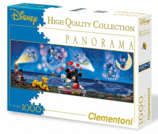 Clementoni panoráma puzzle Miki és Minnie