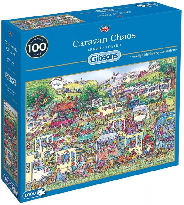 Puzzle káosz - Karaván 1000 darabos