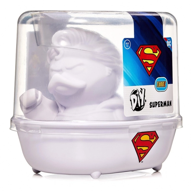 Superman színezhető fürdőkacsa DIY