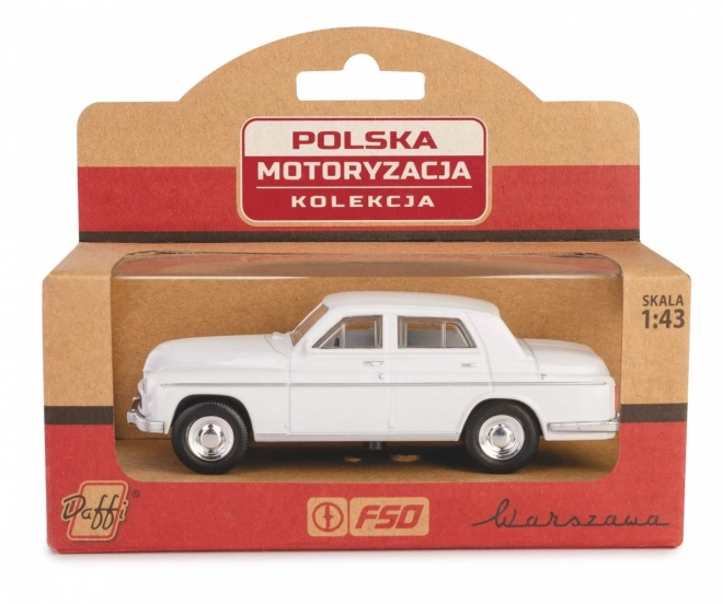 PRL autó Warszawa 223 fehér