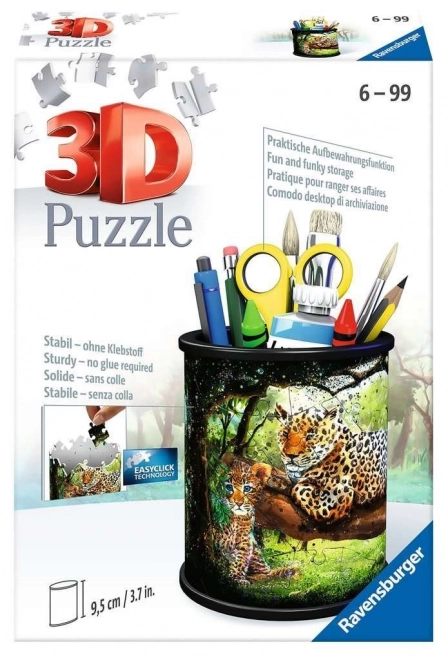 Ravensburger 3D puzzle ceruzatartó leopárdok