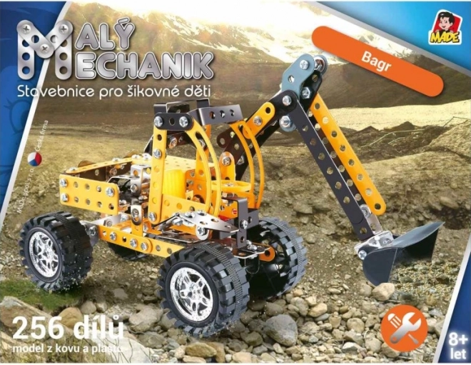 Kis Mechanikus Markoló Építőjáték 256 db