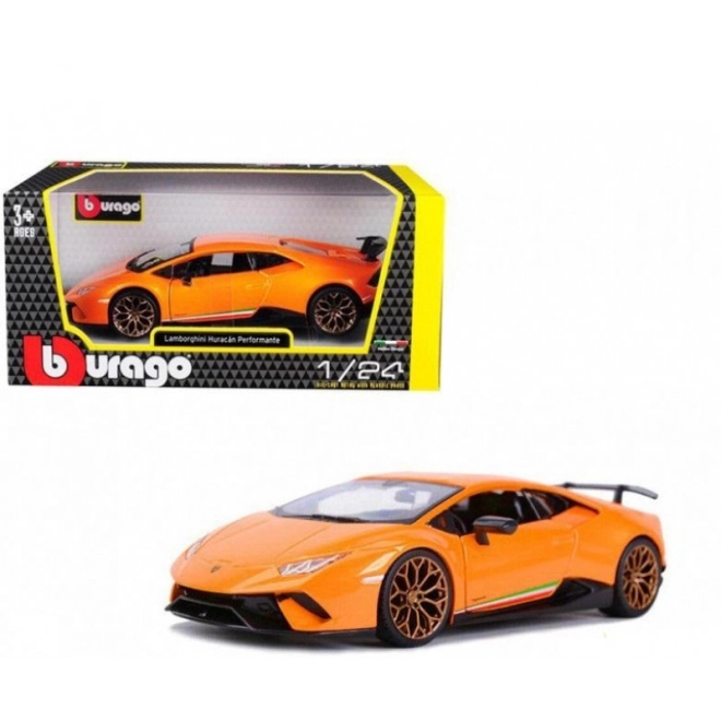 Lamborghini Huracan Performante fém modell 1/24