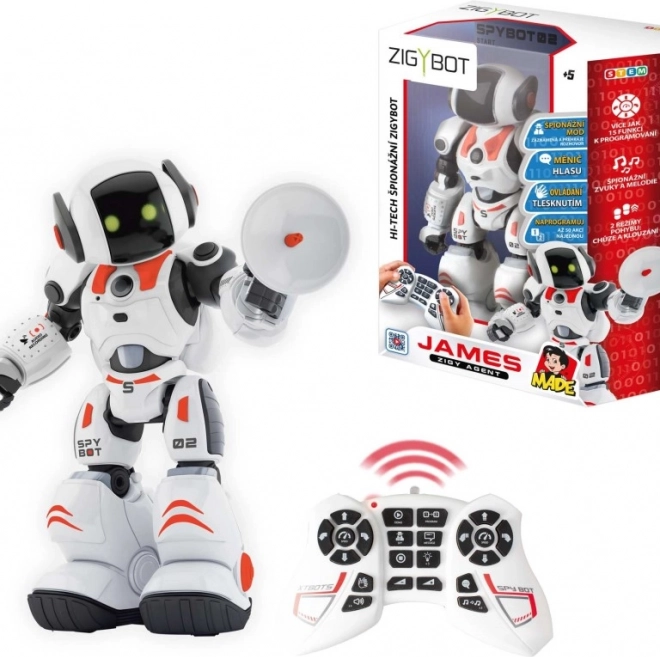 Kémbot Zigybot James