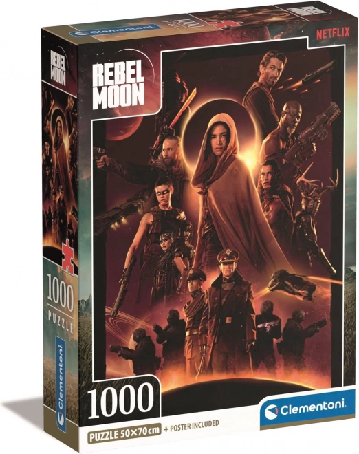 Clementoni puzzle Rebel Moon: A galaktikus saga 1000 darabos